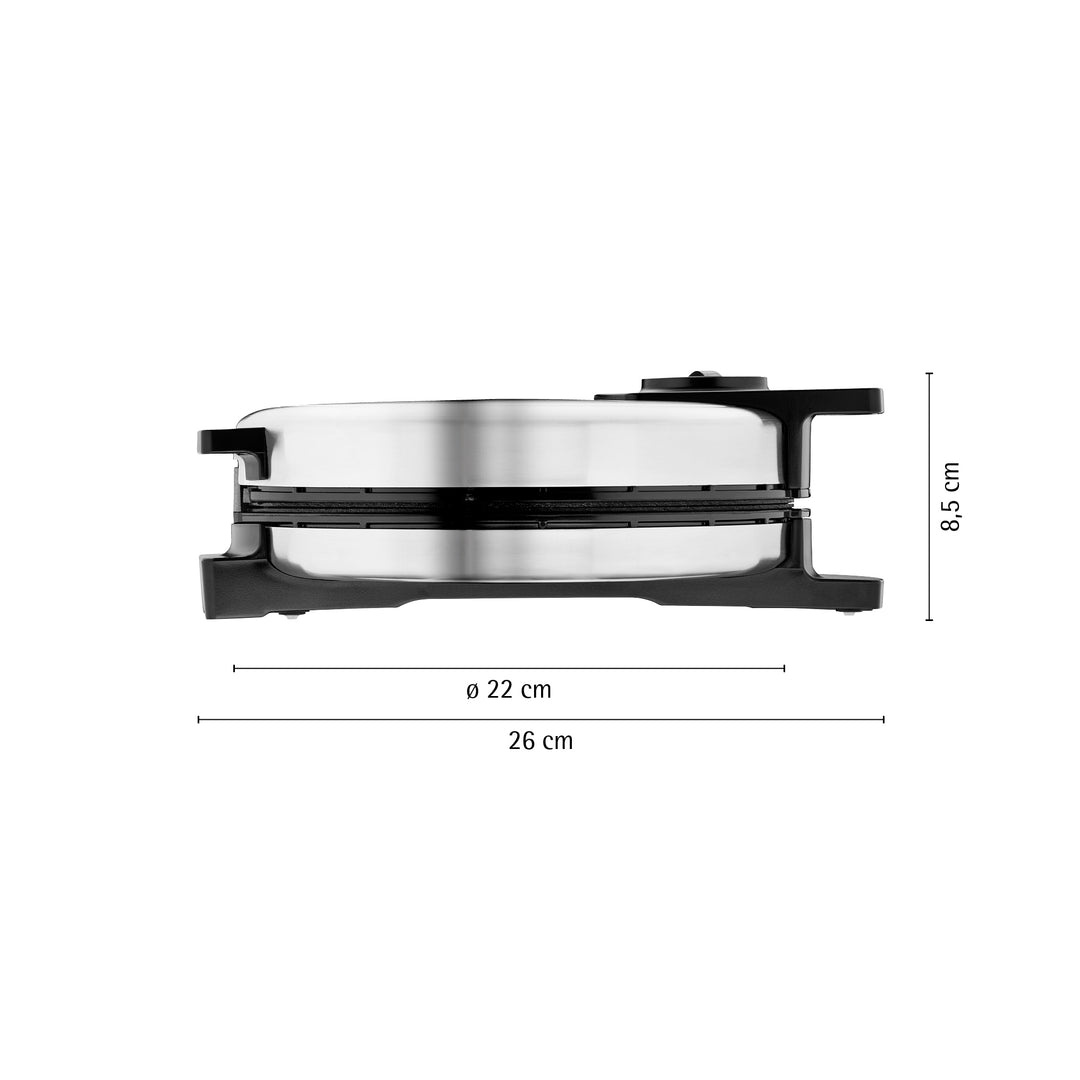 GAUFFRIER INOX 900W LONO 0415210011  WMF