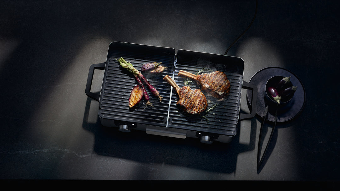 PLANCHA MASTER GRILL 28x50cm 2400W LONO 0415280011 WMF