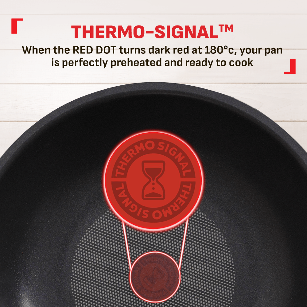 Batterie de cuisine 9 pièces Super Cook rouge B460S984 Tefal