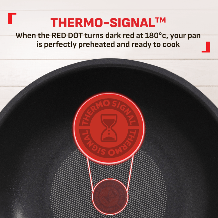 Batterie de cuisine 9 pièces Super Cook rouge B460S984 Tefal