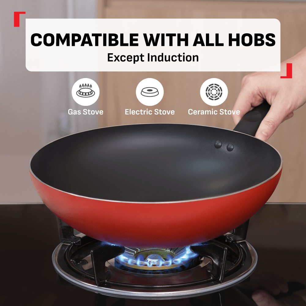 Batterie de cuisine 9 pièces Super Cook rouge B460S984 Tefal