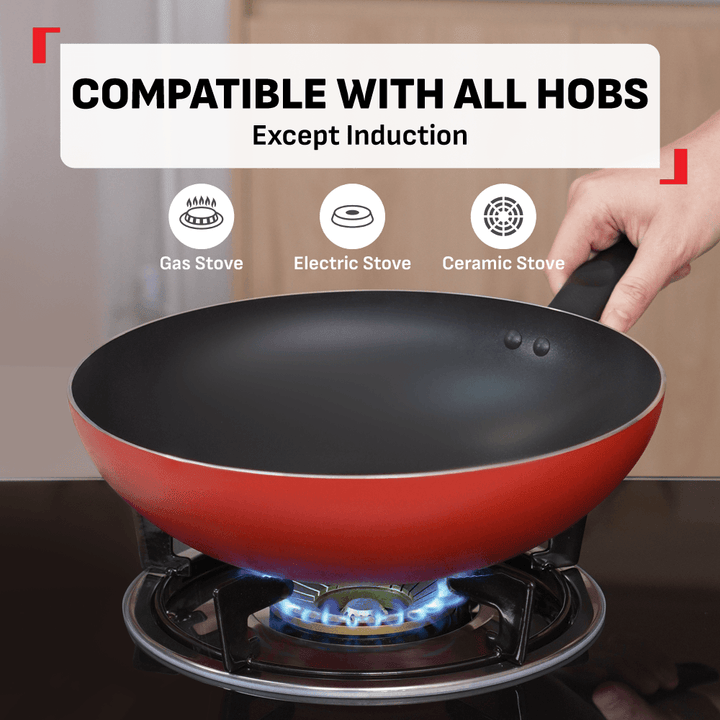 Batterie de cuisine 9 pièces Super Cook rouge B460S984 Tefal
