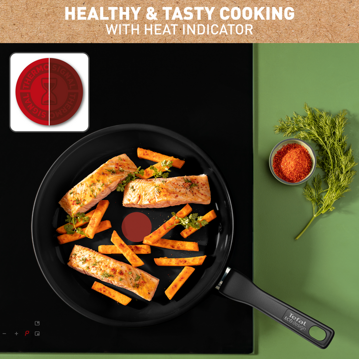 POELE 24CM RENEW BLACK C4320423 Tefal