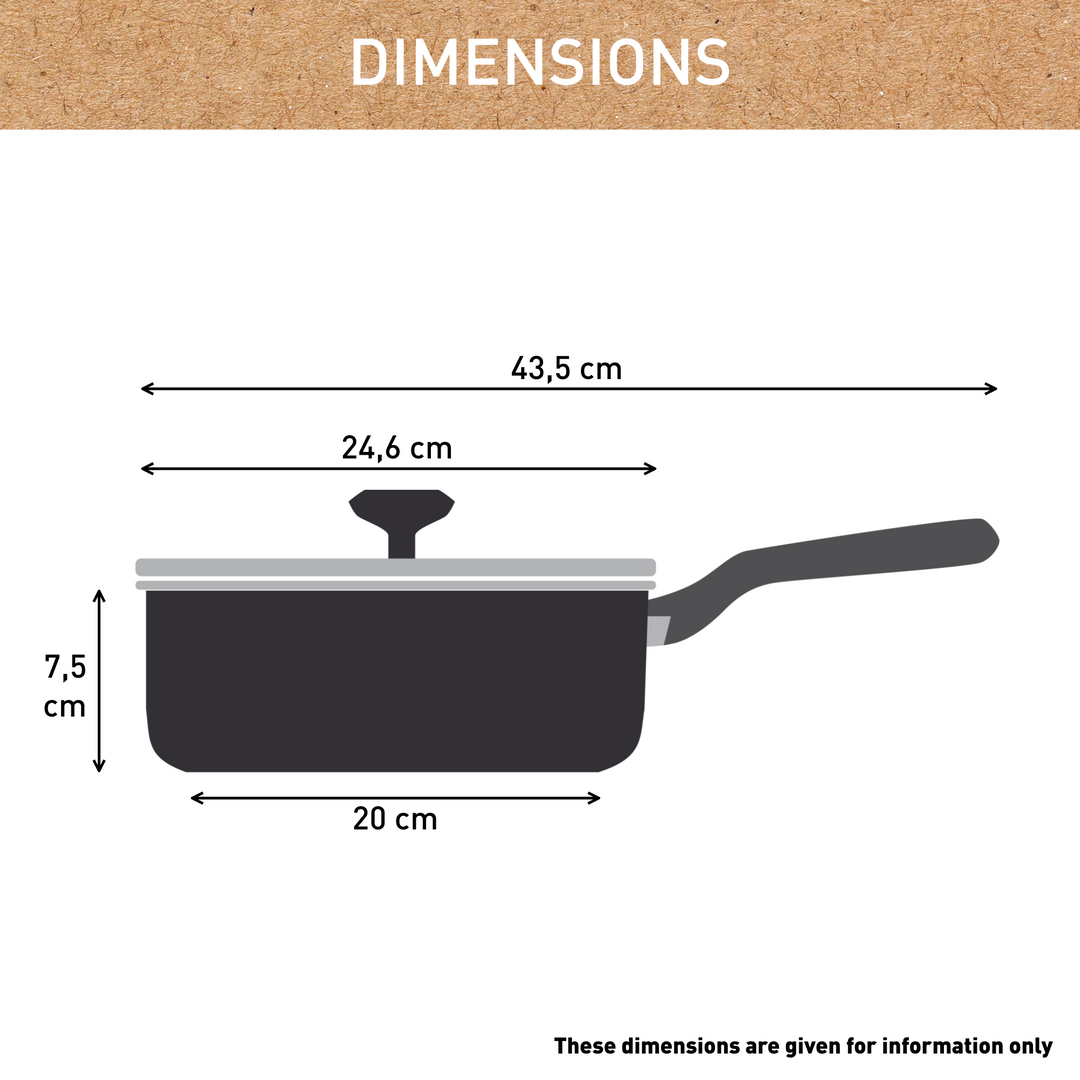 SAUTEUSE 24CM RENEW+ C4243253 Tefal