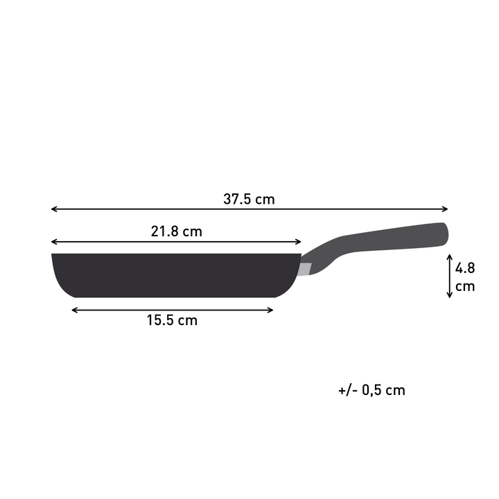 POELE 20CM NATURAL CHEF GRIS CLAIR C4510202 Tefal