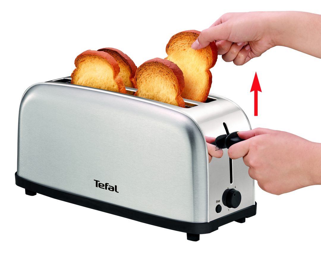 TOASTER EQUINOX 2 LONGUES FENTES 1400W SILVER TL330D11 Tefal