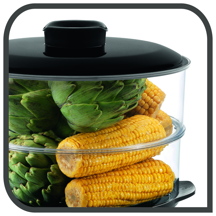 CUISEUR VAPEUR CONVENIENT 900W NOIR VC140131Tefal