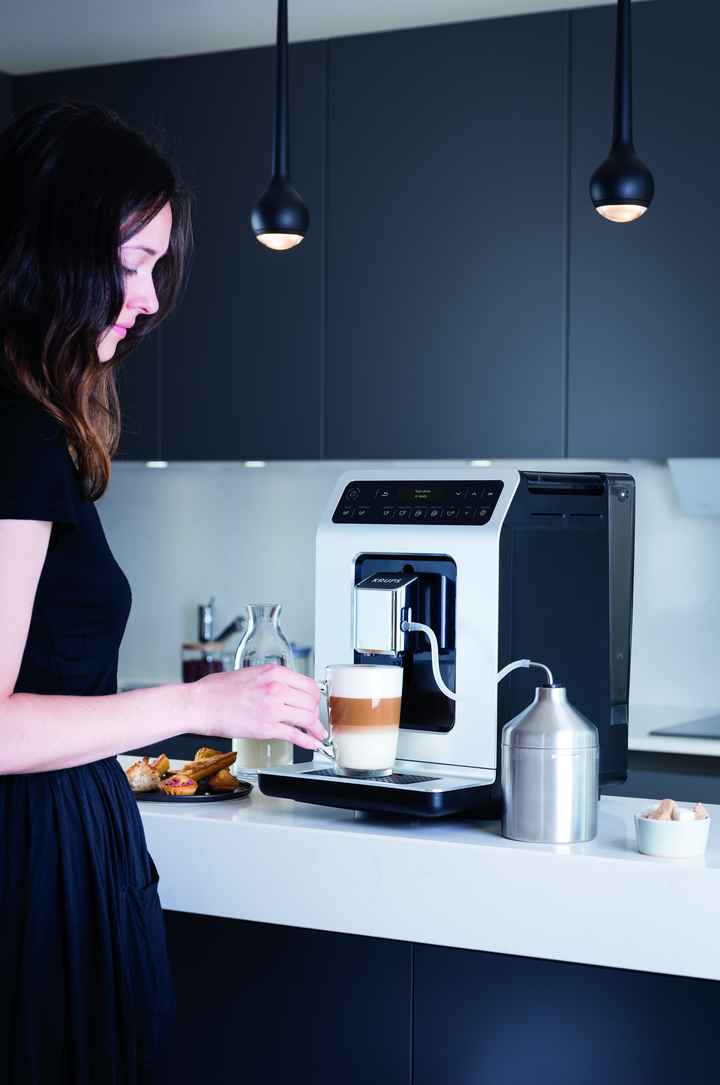 ESPRESSO FULL AUTO EVIDENCE AVEC POT LAIT 1450W SILVER/NOIRE EA891D10 Krups