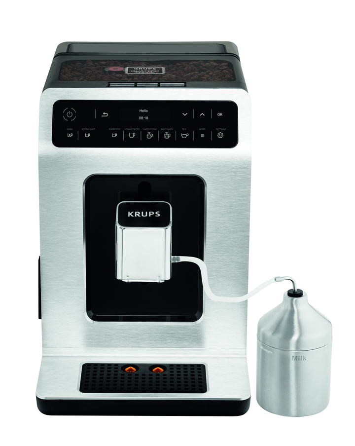ESPRESSO FULL AUTO EVIDENCE AVEC POT LAIT 1450W SILVER/NOIRE EA891D10 Krups