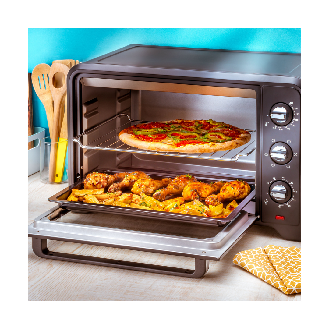 FOUR ELECTRIQUE OPTIMO 19L 1380W NOIR OX444810 Moulinex