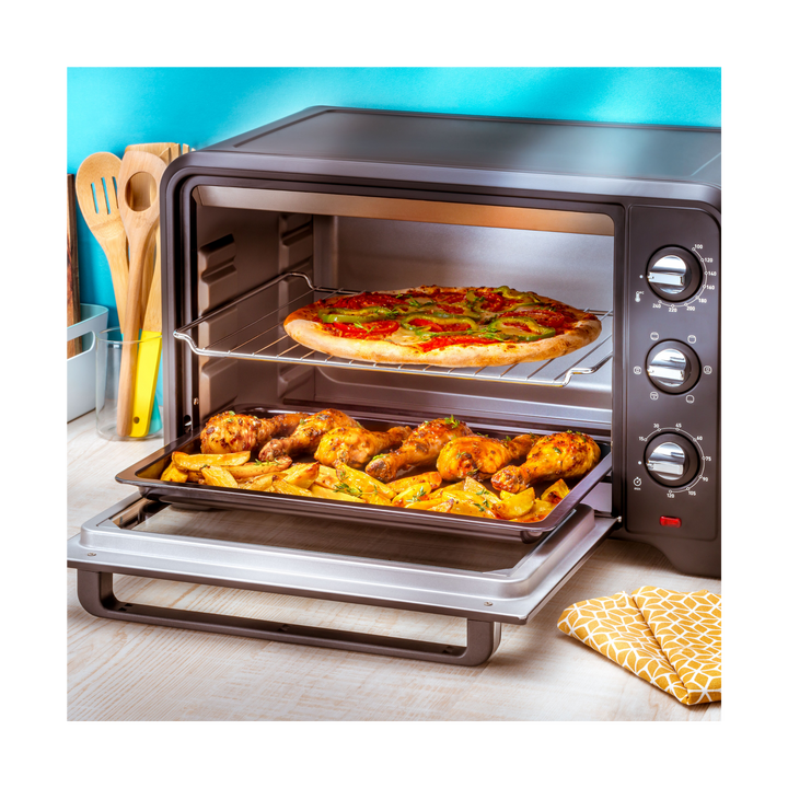 FOUR ELECTRIQUE OPTIMO 19L 1380W NOIR OX444810 Moulinex