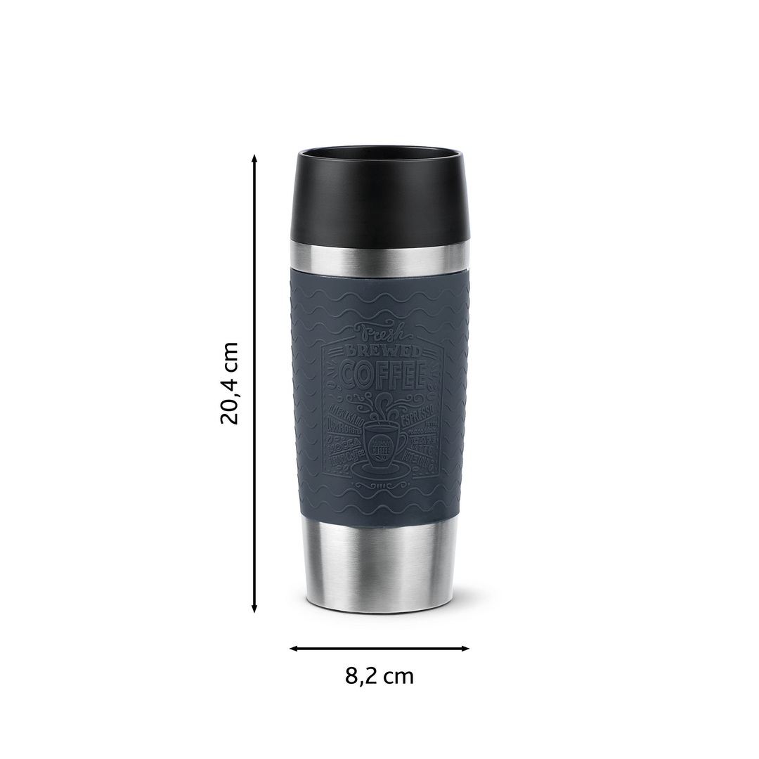 MUG ISOTHERME ESSENTIAL 0,36L GRIS N2021510 Tefal