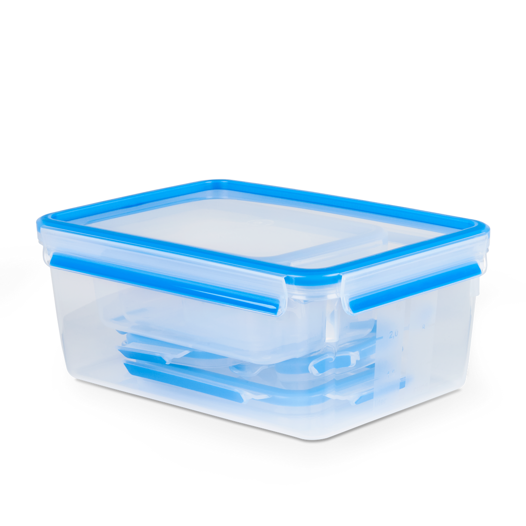SET DE 5 BOITES ALIMENTAIRES MASTERSEAL 0.15RO/0,25/0,55/1L/3,7L K3029012 Tefal