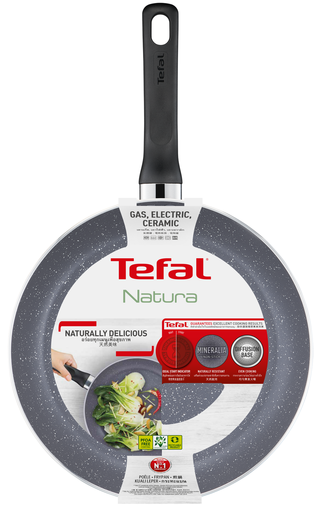 Poêle Tefal Natura Stone 28cm Antiadhésive