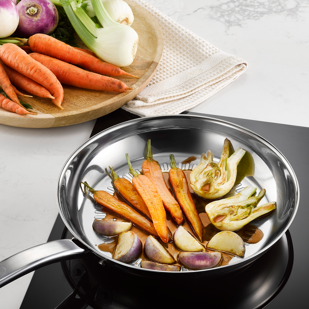 POELE INOX NR 24CM INTUITION B8590435 Tefal