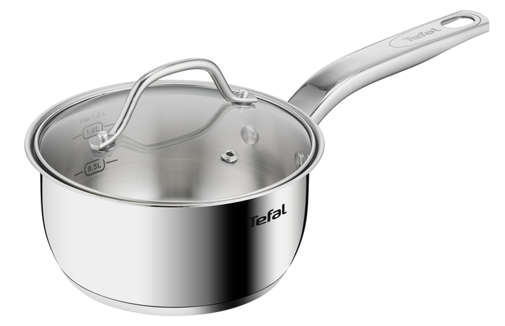 CASSEROLE INOX NR 16CM+COUV EN VERRE INTUITION B8642274 Tefal