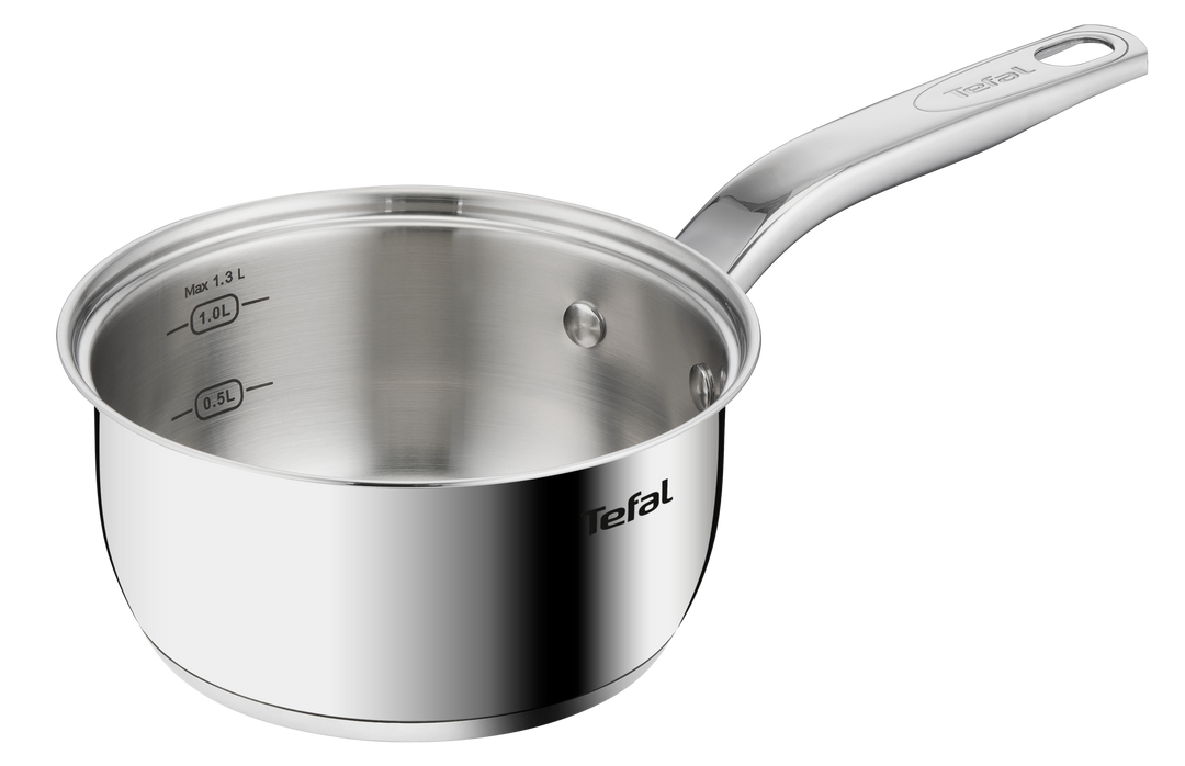 CASSEROLE INOX NR 16CM+COUV EN VERRE INTUITION B8642274 Tefal