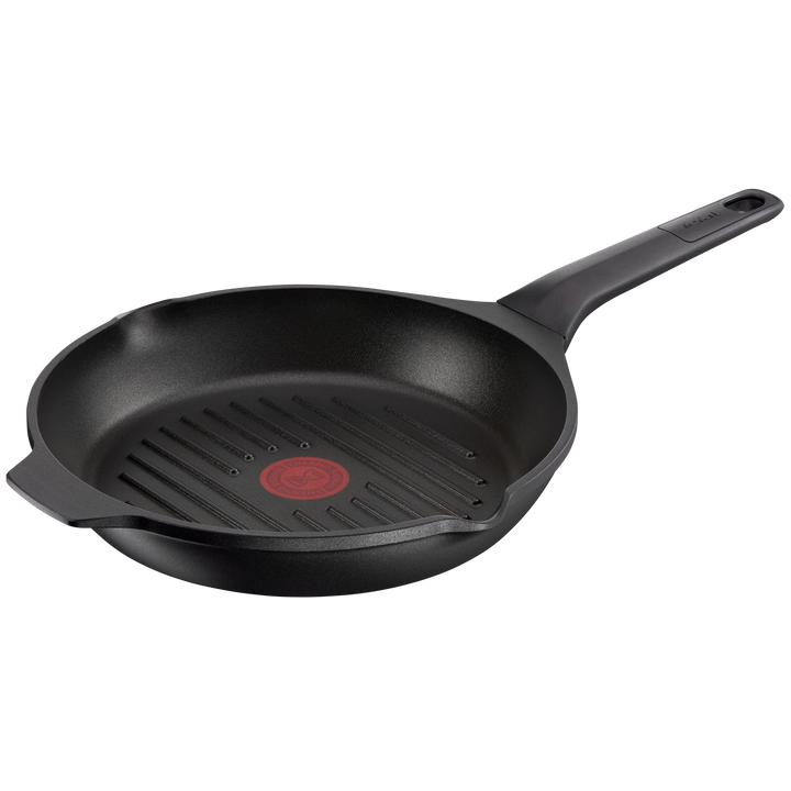 POELE GRILL 26CM ROBUSTO NOIR E2494044 Tefal