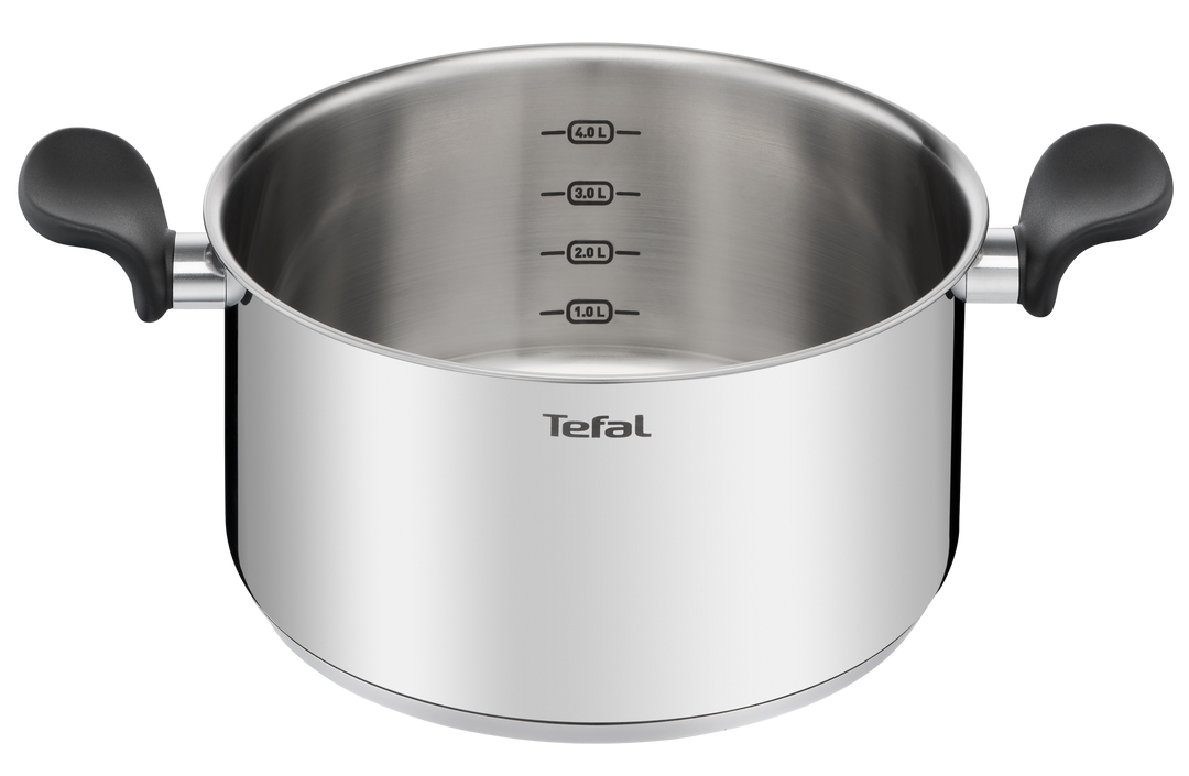 FAITOUT INOX+COUV EN VERRE 24CM PRIMARY E3084604 Tefal