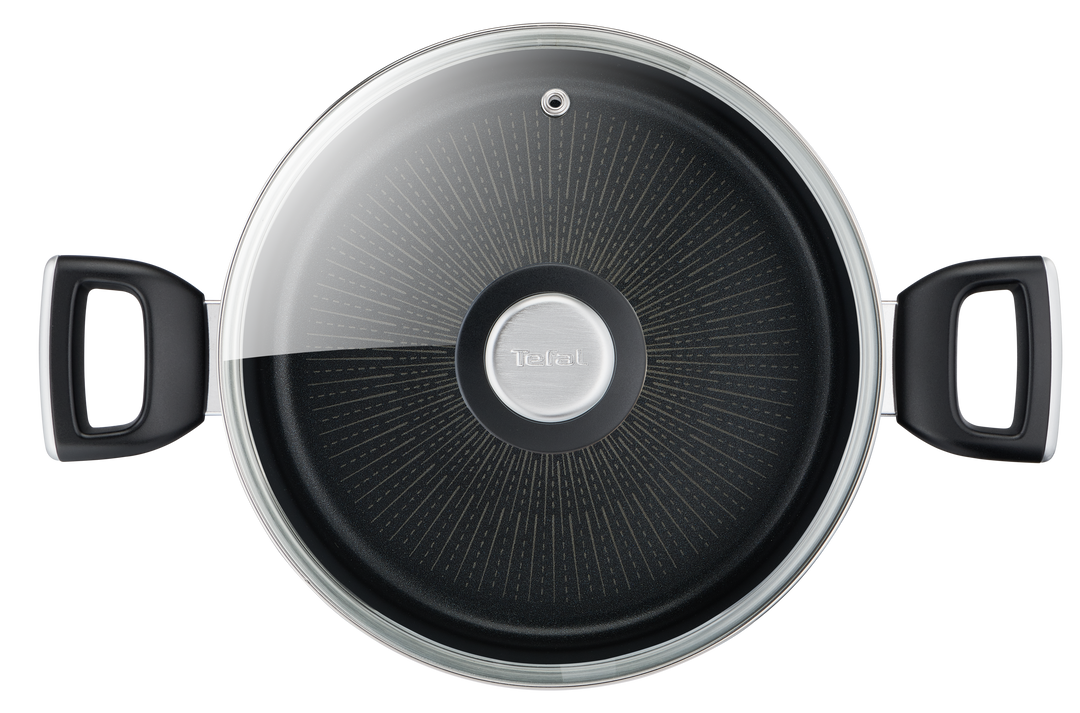 FAITOUT 24cm+COUV EN VERRE UNLIMITED G2554602 Tefal