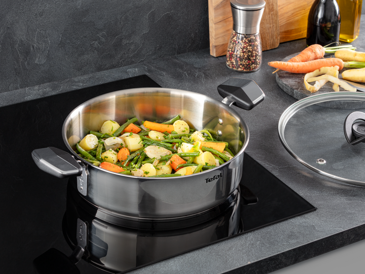 MARMITE INOX NR 24CM EMOTION+ G7 E3067045 Tefal