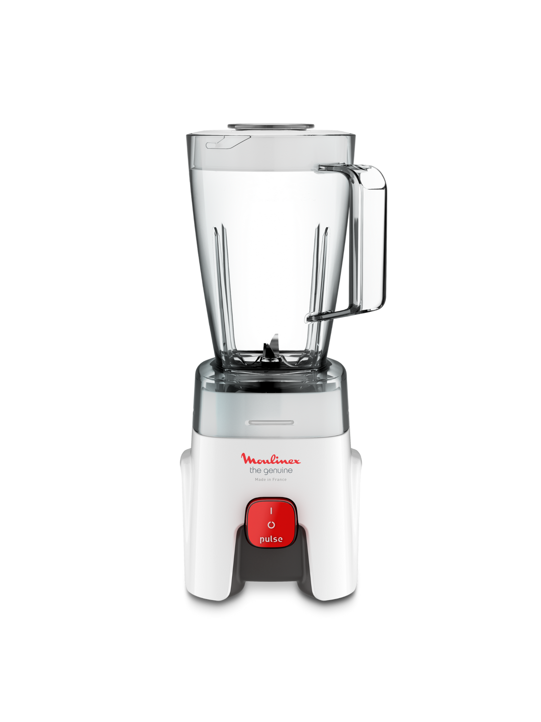 BLENDER GENUINE BOL EN PLASTIQUE 1,5L 500W 1V 1ACC BLANC LM241B25 Moulinex