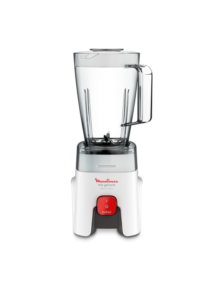 BLENDER GENUINE BOL EN PLASTIQUE 1,5L 500W 1V 1ACC BLANC LM241B25 Moulinex
