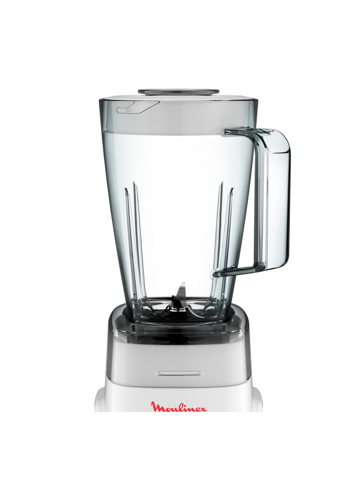 BLENDER GENUINE BOL EN PLASTIQUE 1,5L 500W 1V 1ACC BLANC LM241B25 Moulinex