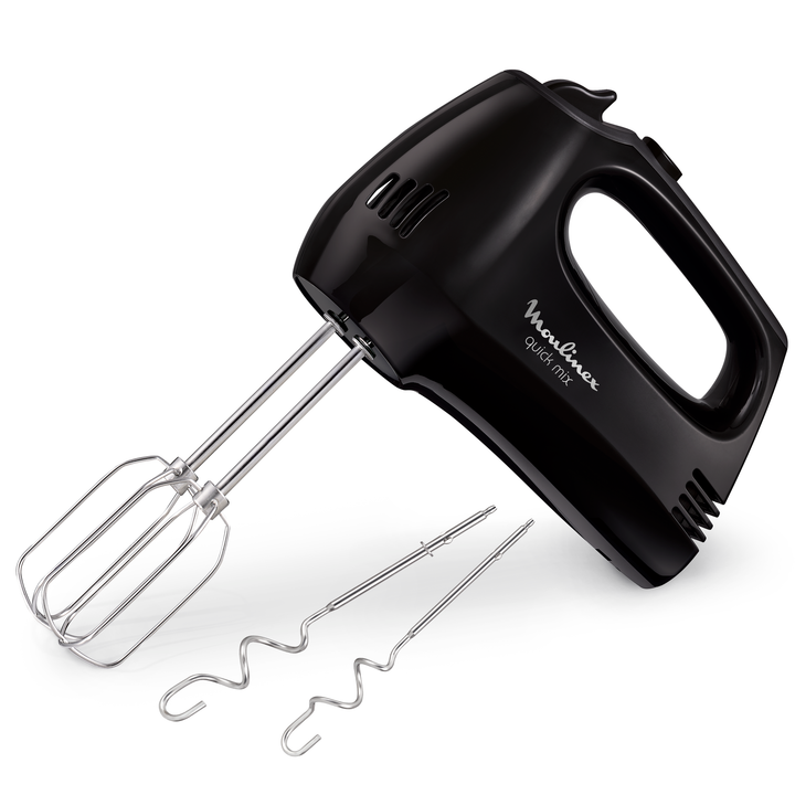 BATTEUR QUICKMIX 300W 5V NOIR HM3108B1 Moulinex
