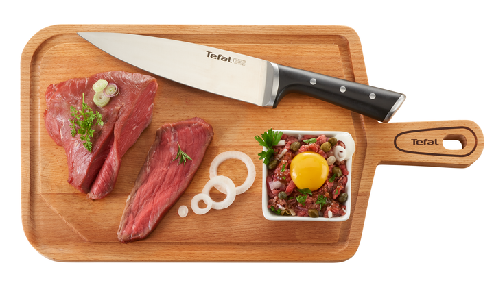PACK COUTEAU OFFICE 9CM K2320514 +COUTEAU CUISINE 11CM K2320914 +COUTEAU CHEF 15CM +COUV K2320324+COUTEAU PAIN 20CM K2320414 +COUTEAU SLICING 20CM K2320714 - ICE FORCE TEFAL