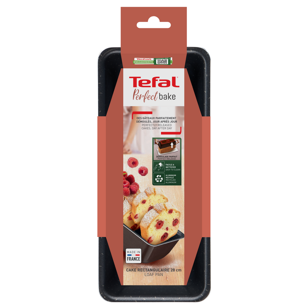 Perfect Bake J5547302 Moule à Cake 28   Téfal
