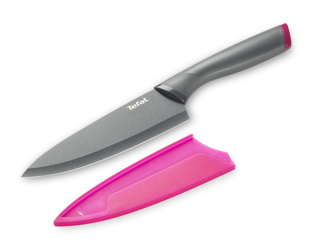 COUTEAU CHEF 15CM+COUV FRESH KITCHEN K1220304 Tefal
