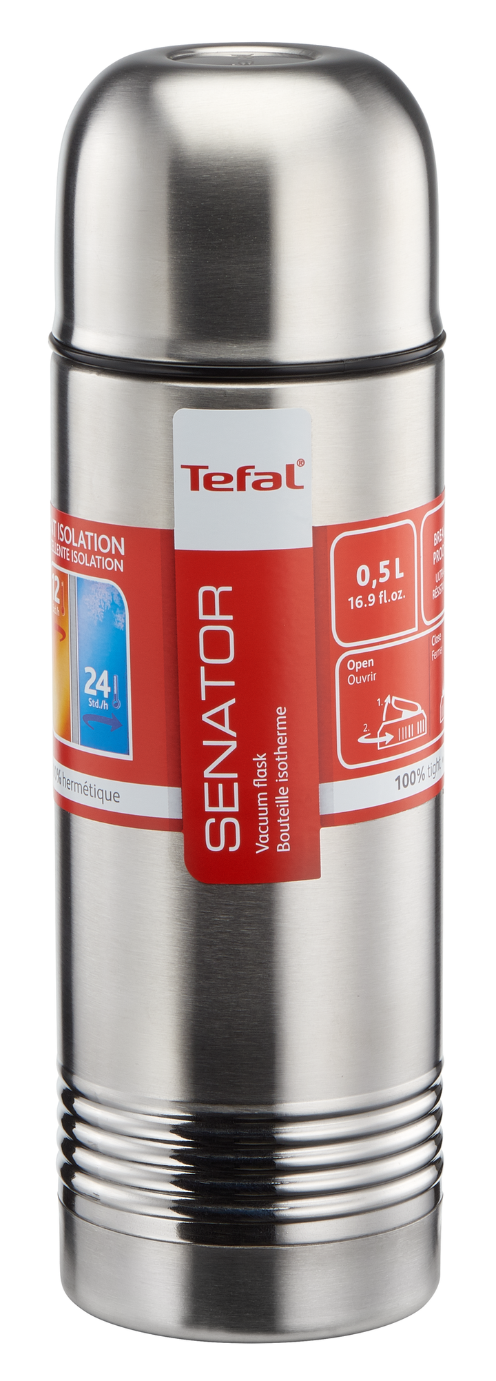 BOUTEILLE ISOTHERME INOX SENATOR 0,5L K3063214 Tefal