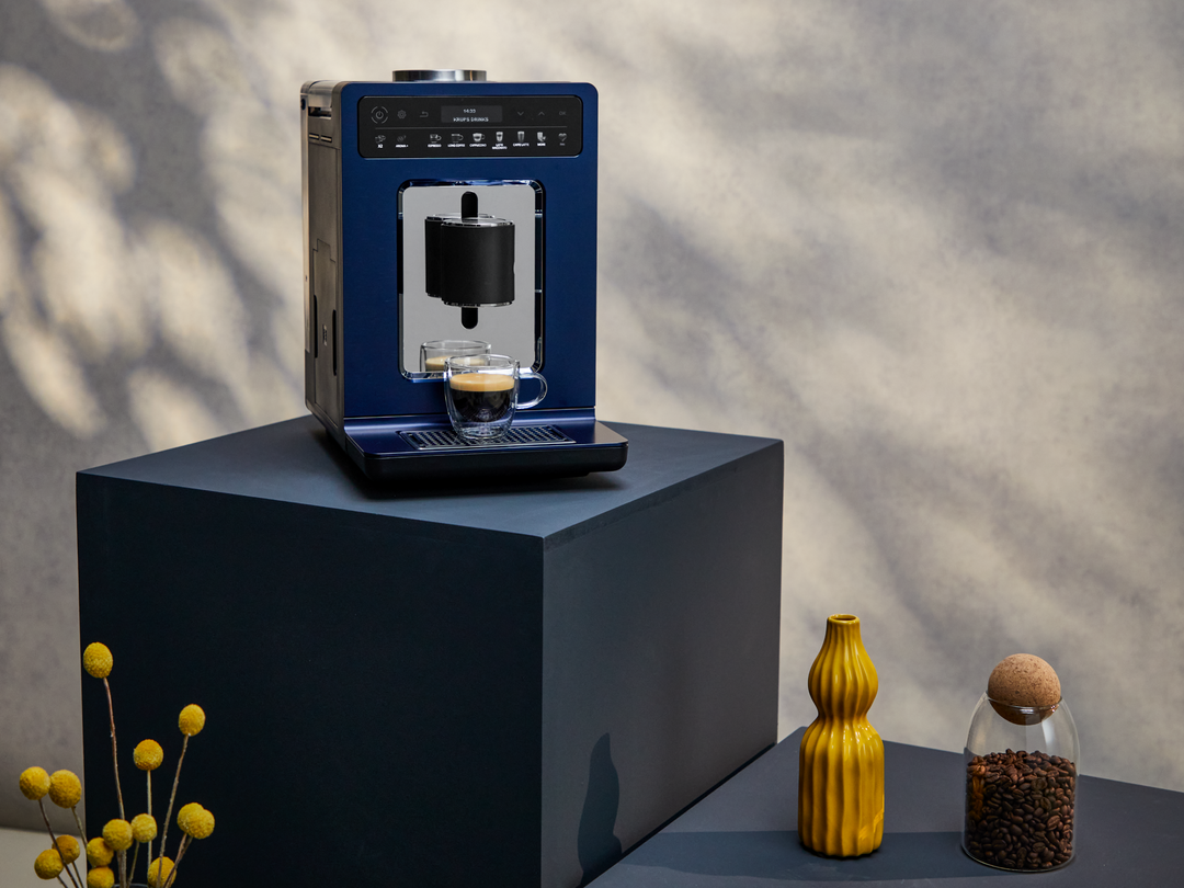 ESPRESSO FULL AUTO EVIDENCE BY WILMOTTE 1450W BLEUE EA89W410 Krups