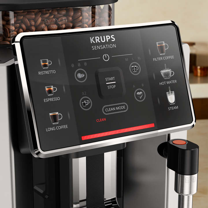 ESPRESSO FULL AUTO SENSATION 1450W ALU/NOIRE EA910E10 Krups