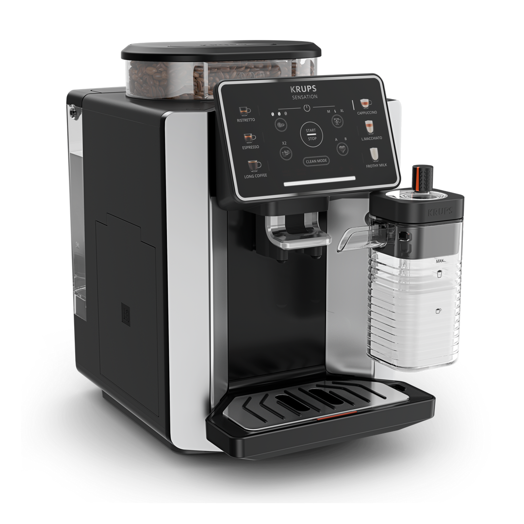 ESPRESSO FULL AUTO SENSATION MILK 1450W ALU/NOIRE EA912E10 Krups