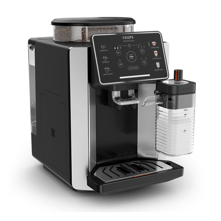 ESPRESSO FULL AUTO SENSATION MILK 1450W ALU/NOIRE EA912E10 Krups