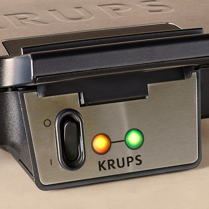 GAUFFRIER WAFFLE 850W SILVER/NOIR FDK261 Krups