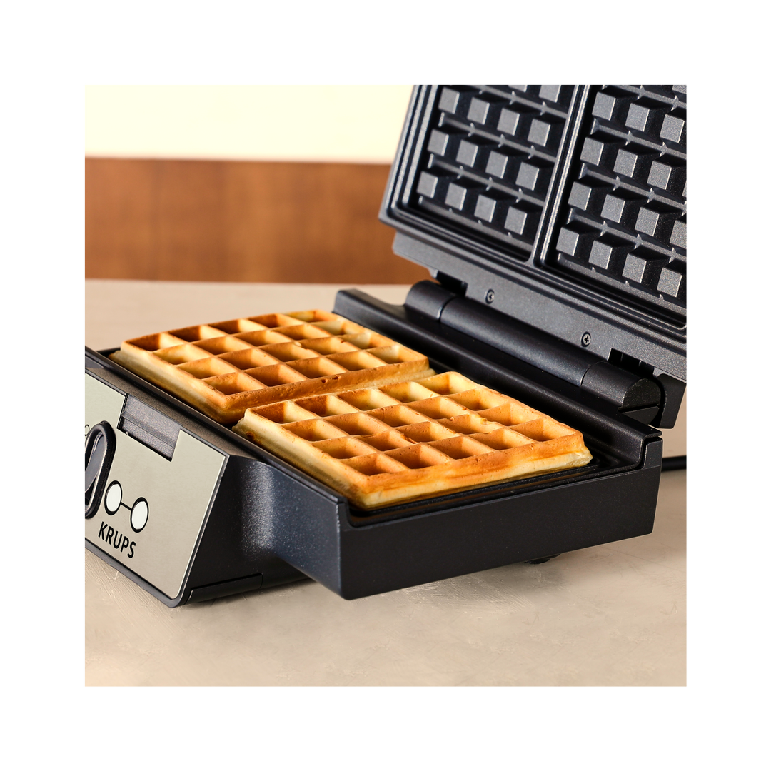 PACK PANINI GRILL TOAST EXPERT 1800W SILVER GC191E26 TEFAL+ GAUFRIER WAFFLE 850W SILVER/NOIR FDK261 KRUPS