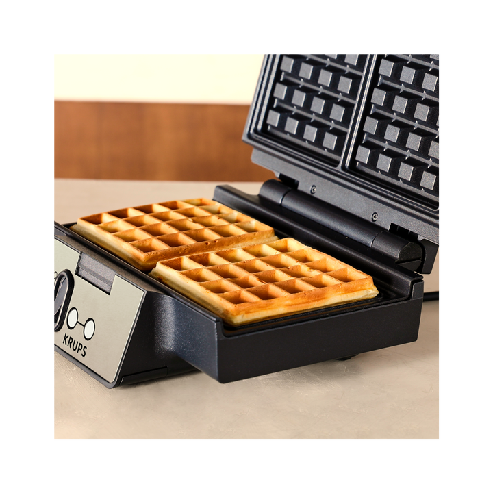 PACK PANINI GRILL TOAST EXPERT 1800W SILVER GC191E26 TEFAL+ GAUFRIER WAFFLE 850W SILVER/NOIR FDK261 KRUPS