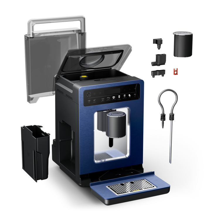 ESPRESSO FULL AUTO EVIDENCE BY WILMOTTE 1450W BLEUE EA89W410 Krups