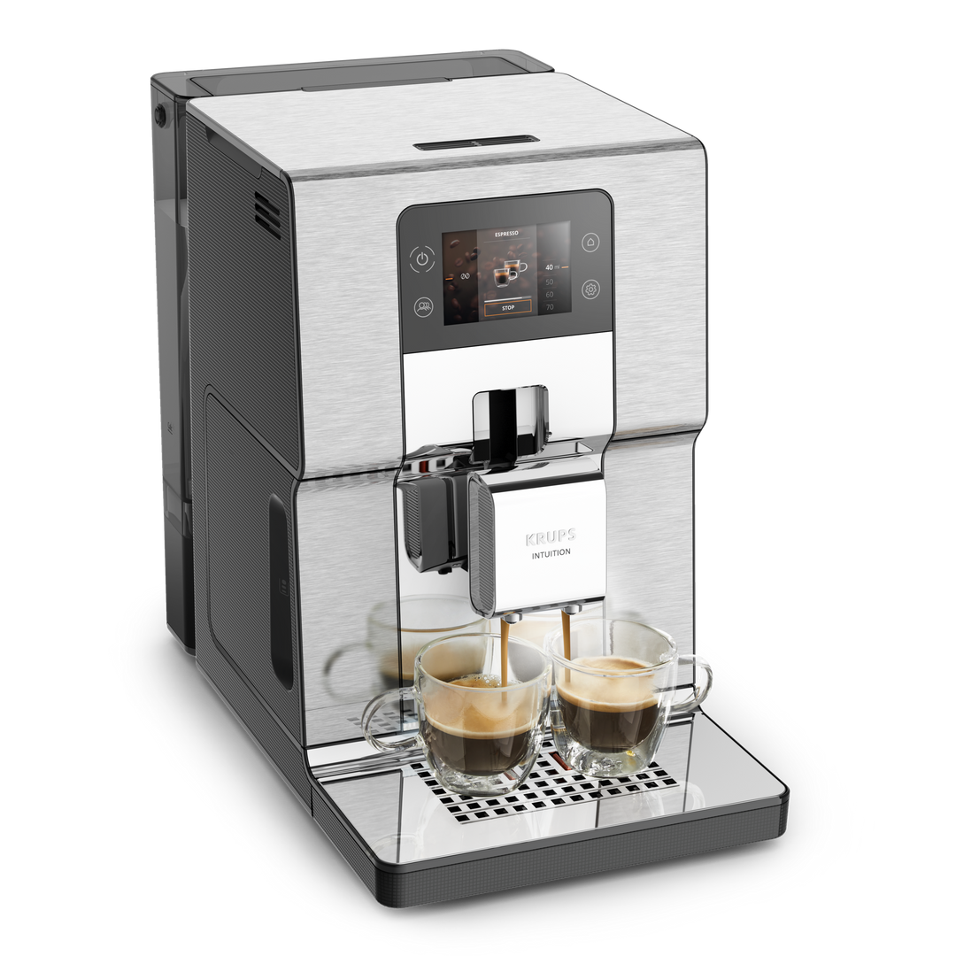ESPRESSO FULL AUTO INTUITION 1550W SILVER BROSSE EA877D10 Krups
