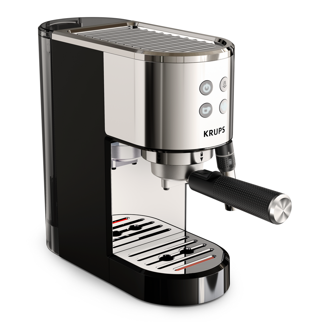 ESPRESSO STEAM&amp;PUMP VIRTUOSO+15BARS 1350W SILVER XP444C10 Krups