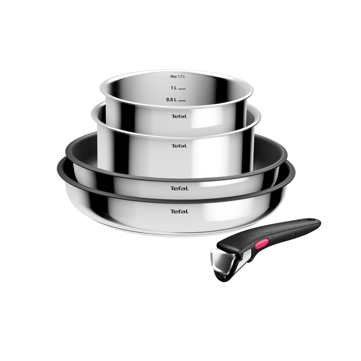 BATTERIE DE CUISINE INGENIO 5PCS COOK EAT L881S504 Tefal