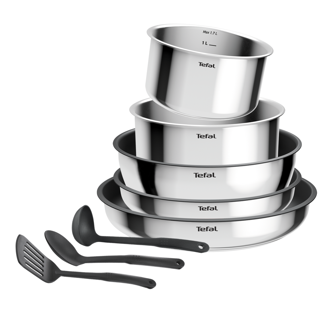 BATTERIE DE CUISINE INGENIO 9PCS COOK EAT L881S904 Tefal