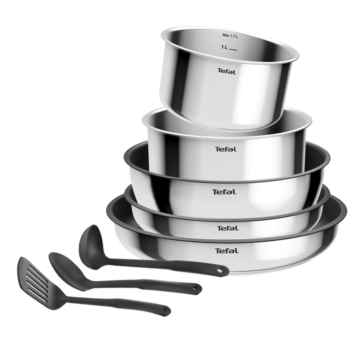 BATTERIE DE CUISINE INGENIO 9PCS COOK EAT L881S904 Tefal