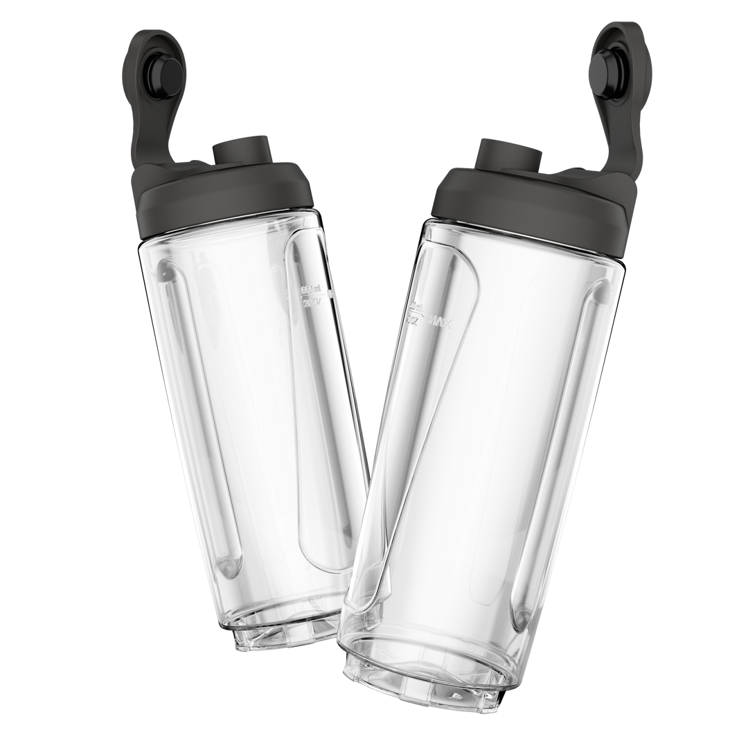 BLENDER MIX &amp; MOVE BOL EN TRITAN 0,8L 300W 1V+1 GOURDE SILVER BL15FD30 Tefal