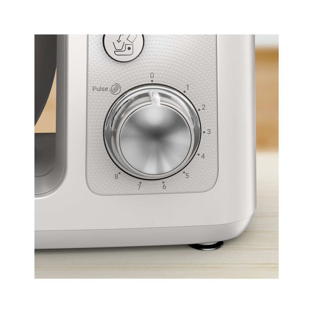 KITCHEN MACHINE 4,6L 8V 1100W BEIGE + KIT ACCESSOIRES QA521B25 Moulinex
