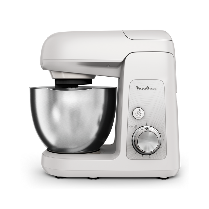 KITCHEN MACHINE 4,6L 8V 1100W BEIGE + KIT ACCESSOIRES QA521B25 Moulinex