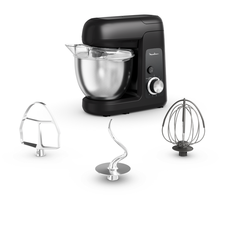 KITCHEN MACHINE 4,6L 8V 1100W NOIRE QA520825 Moulinex